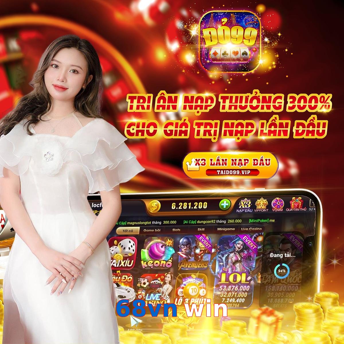68vn win